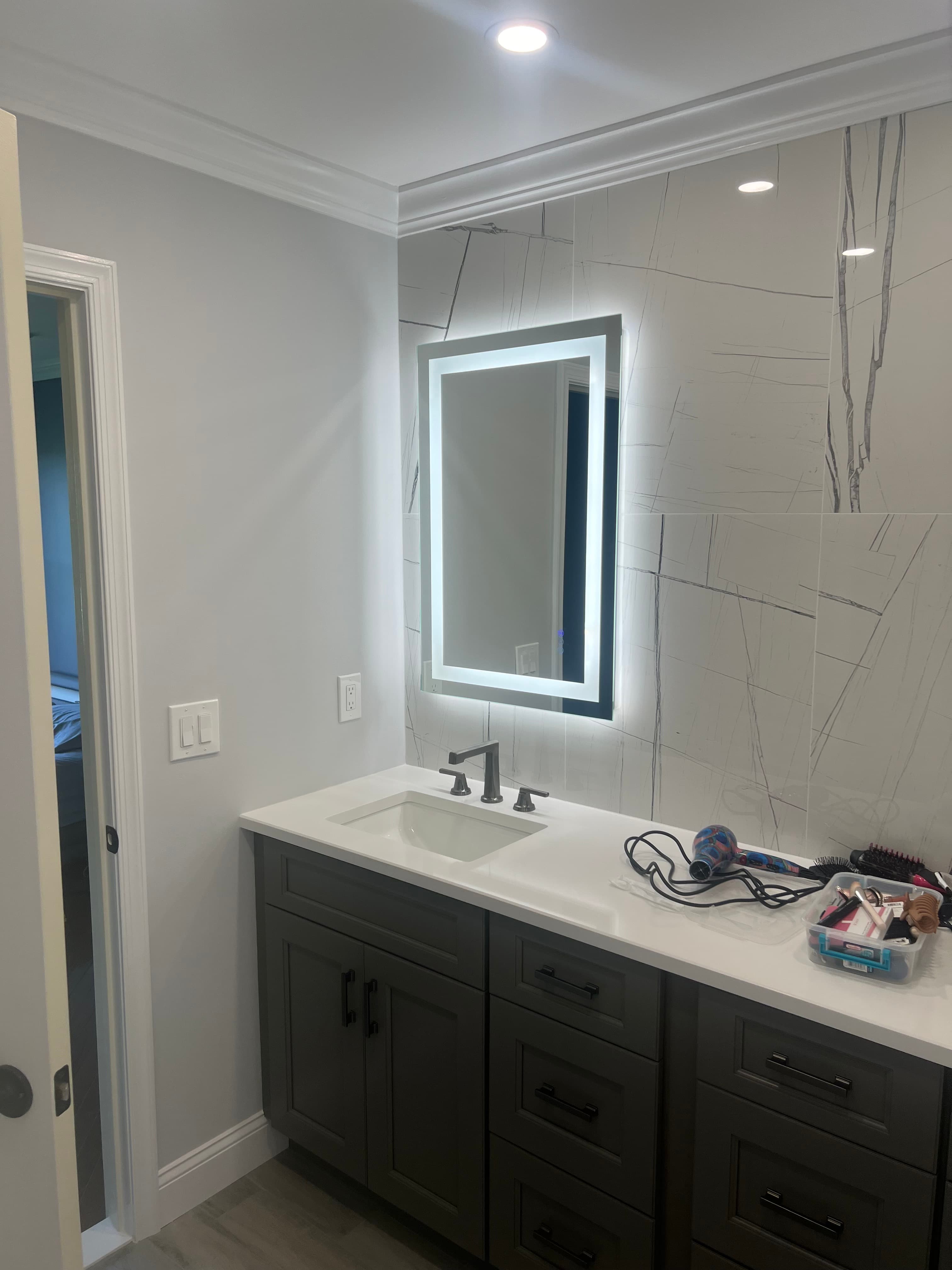 Bathroom remodel project