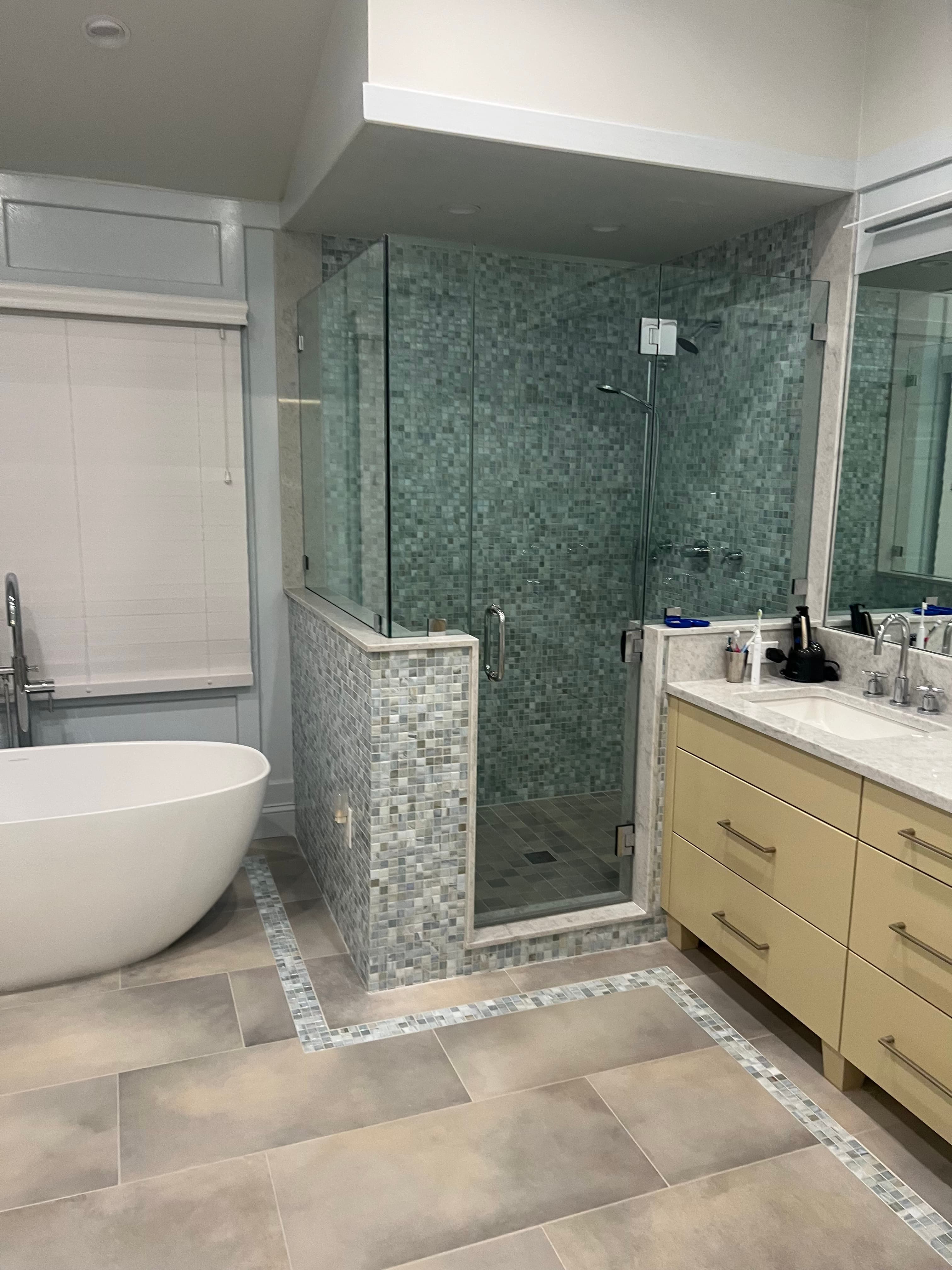 Luxury bathroom renovation
